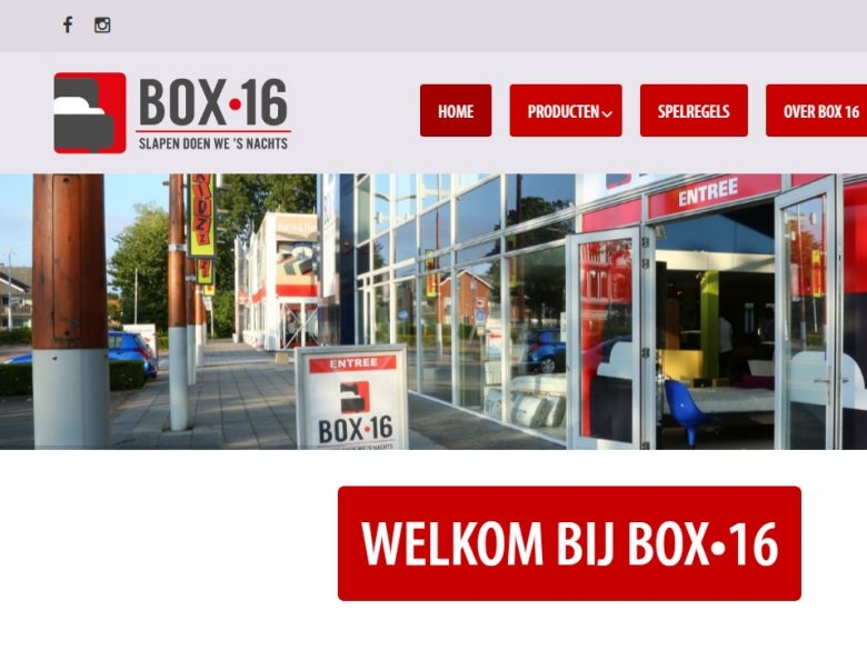 BOX 16 Portfolio Website